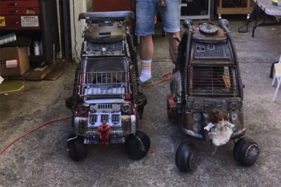 Режиссер превратил машинки своих детей в автомобили из «Безумного Макса»