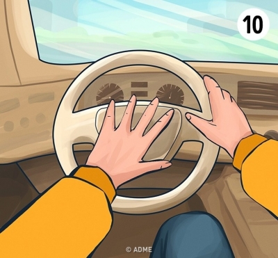 Тест: То, как вы держите руль, может о вас многое рассказать