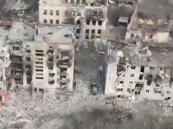 Снятое с дрона апокалиптическое видео из Бахмута появилось в Сети (ВИДЕО)
