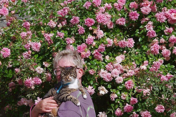 
Слепую кошку подобрали на улице — и показали ей, что такое настоящая любовь    
